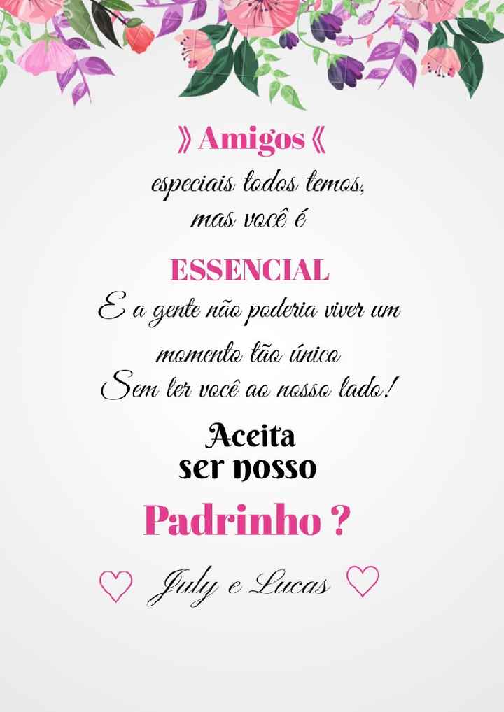Convites de Casamento. - 3