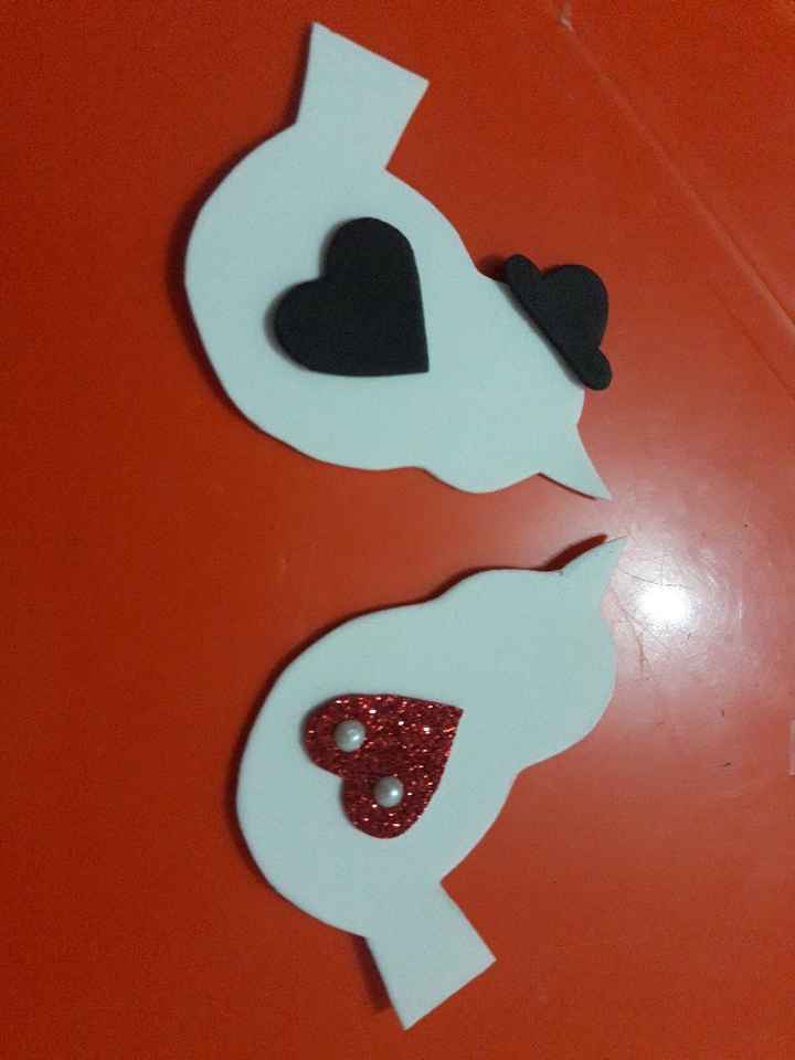 Centro de Mesa do Noivado❣😍 - 24