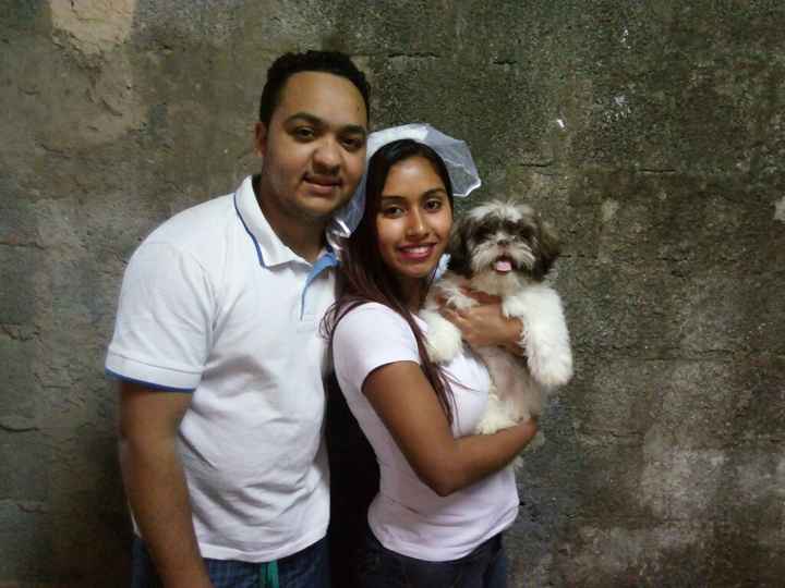 Entrega dos convites aos padrinhos... - 2