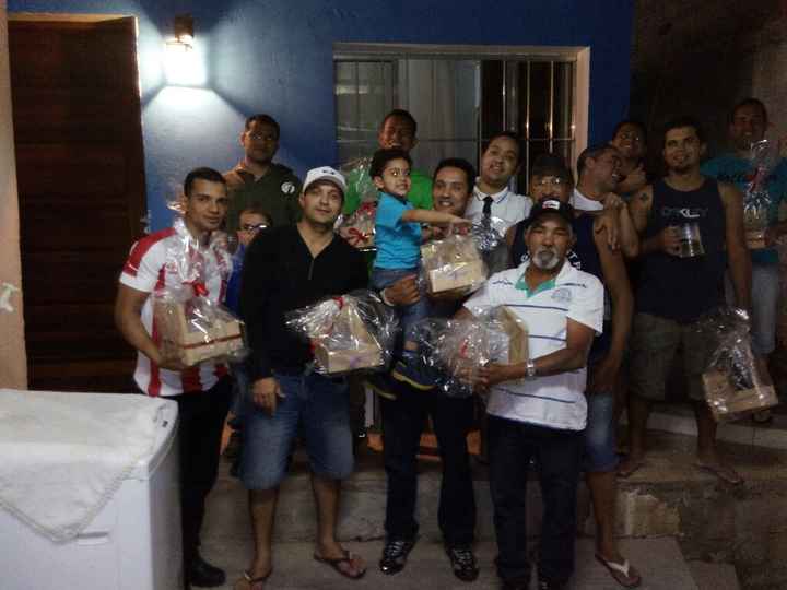 Entrega dos convites aos padrinhos... - 4