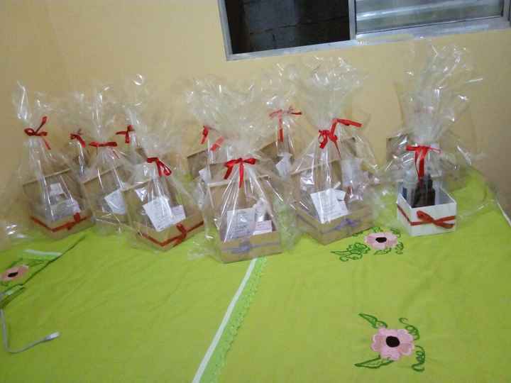 Entrega dos convites aos padrinhos... - 7