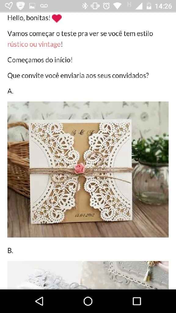 Qual é mais seu estilo? vintage - 8