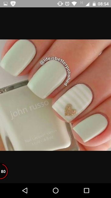 Unhas de noiva!!!! - 1