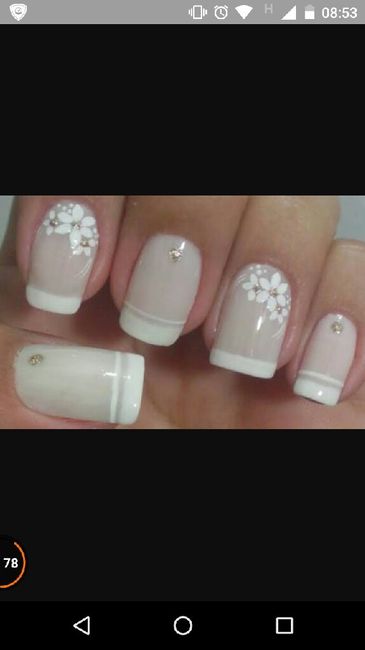 Unhas de noiva!!!! - 4
