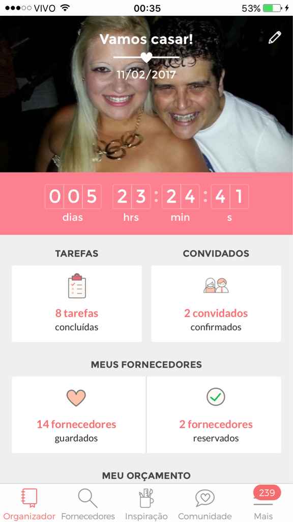 5 diasss soooo !!!! meu deus - 1