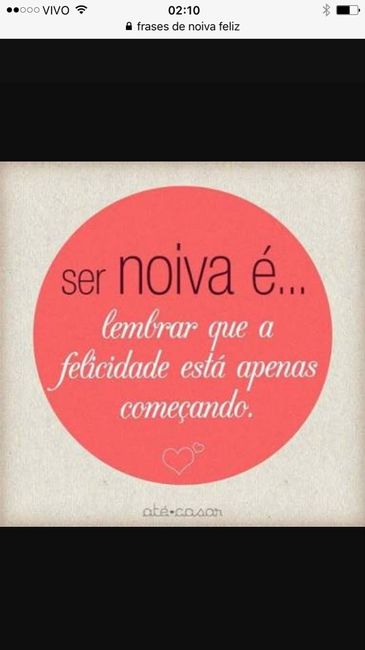 Ser noiva!!! - 1
