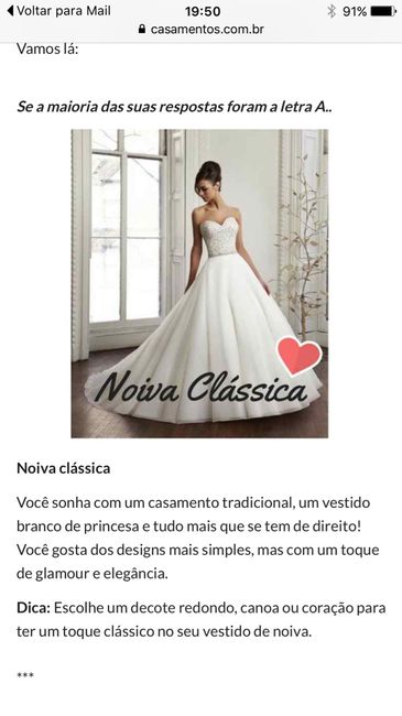 Meu estilo de noiva clássica !!! - 1