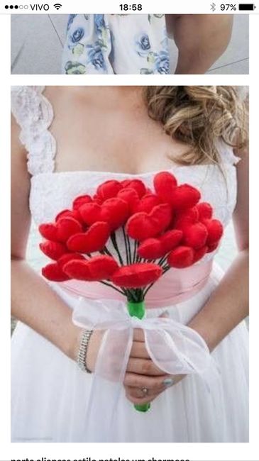 Farei todo o meu casamento sozinha e completamente reciclável. - 3