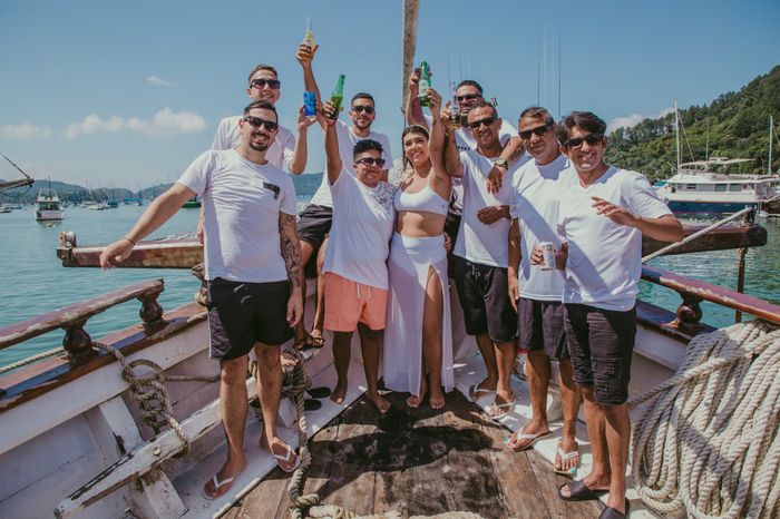 Pré wedding com padrinhos e madrinhas 3