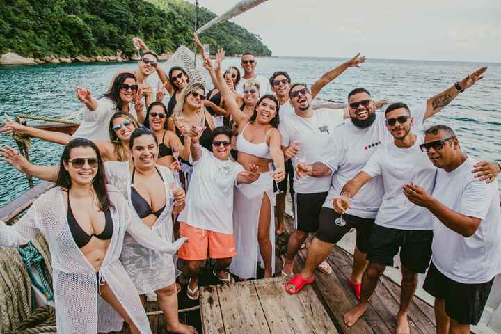 Pré wedding com padrinhos e madrinhas - 4