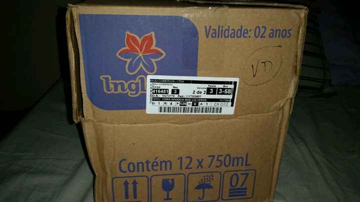 Minha primeira entrega... porta aliança! - 2