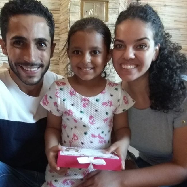 E essa é a Clarinha, nossa princesinha mais linda!!