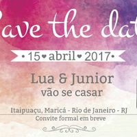 Meu save the date! vem  ver - 1