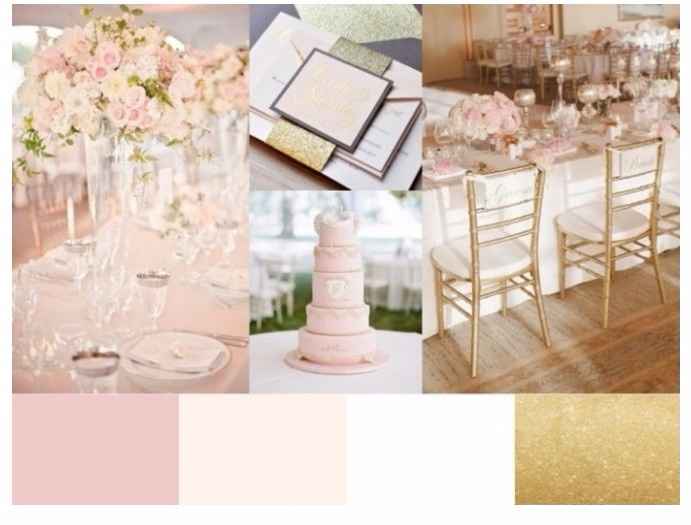 Cores para decoração do meu casamento