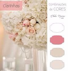 Combinação de cores (Flores) 