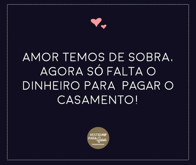 Amor temos de sobra...