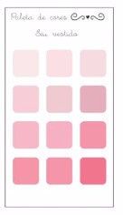 Paleta de cores madrinhas 