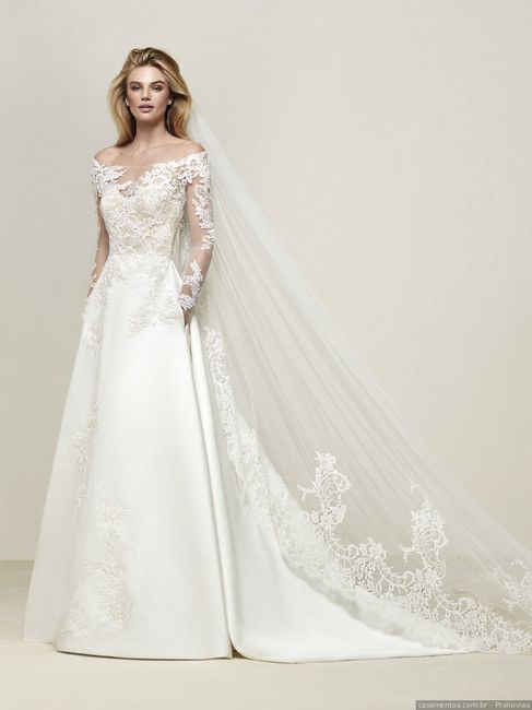 3. Vestido de noiva com bolso