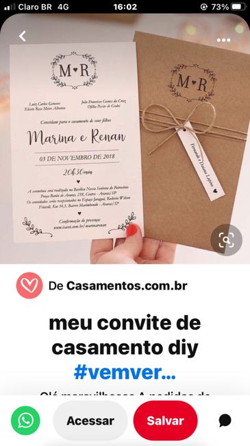 Fazendo meu próprio convite 4