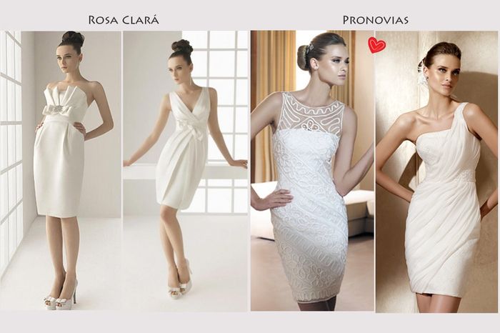 Modelos de vestidos para casamento civil!