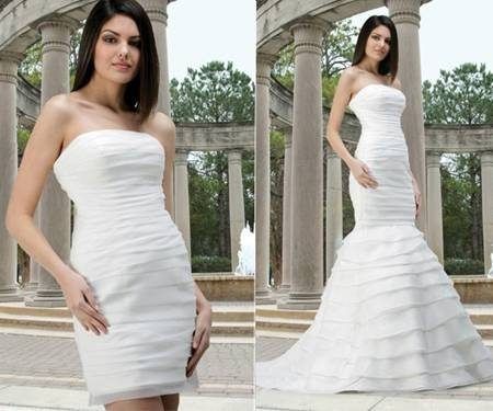 MODELOS DE VESTIDOS DE NOIVAS 2 EM 1!VÁRIOS ESTILOS!