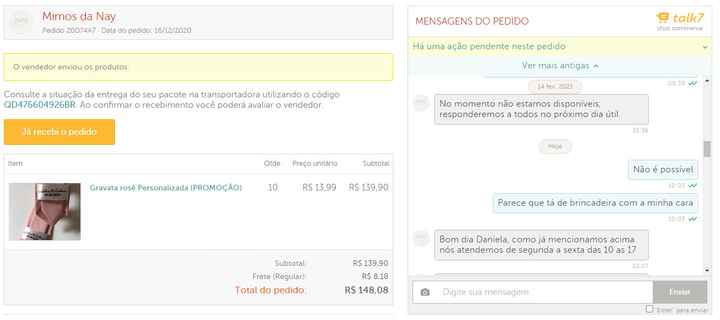 problemas loja no Elo7 - 3