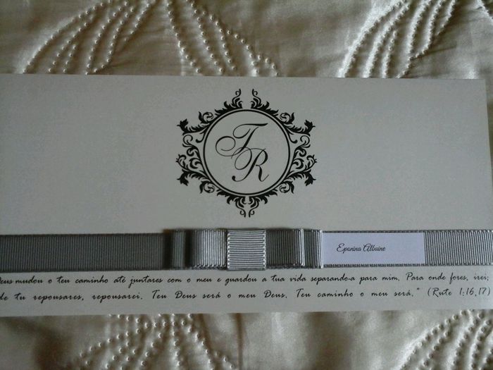 Nosso convite chegou... #vemver# - 2