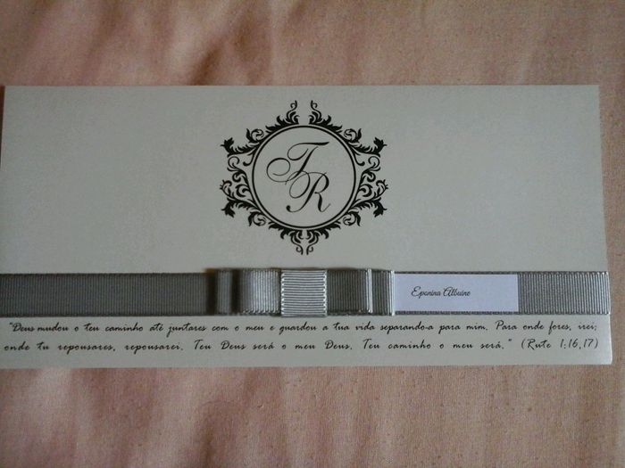 Nosso convite chegou... #vemver# - 3