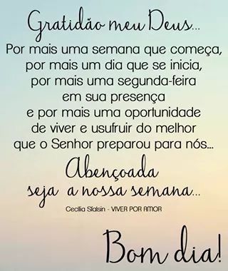 Boooom dia ;)