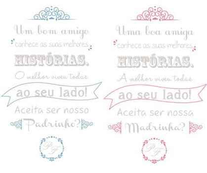 Convites dos padrinhos - 3