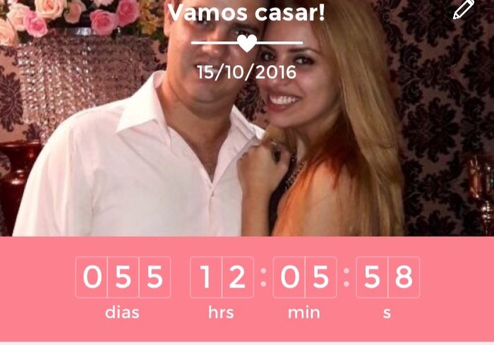 Faltam quantos dias para o seu grande dia? - 1