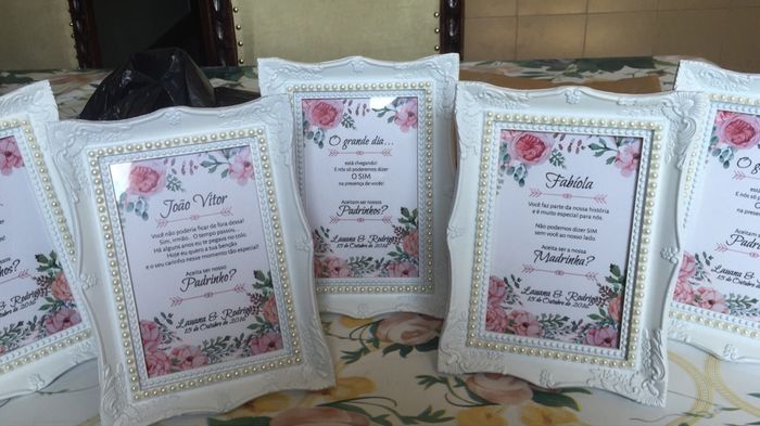 Convites dos padrinhos - 1