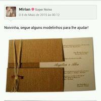 Modelo de convite - 2