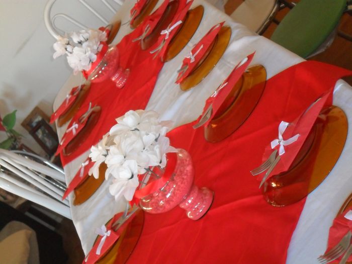 Decoração da mesa