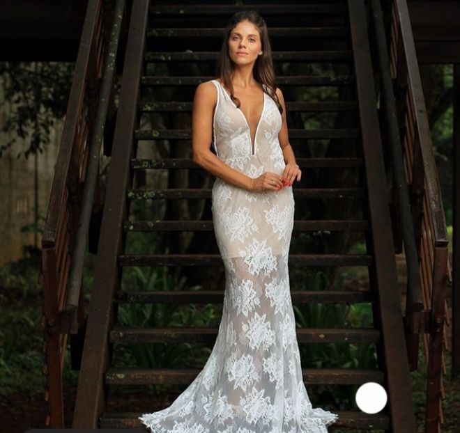 Vestido Rendado Lindo - 1