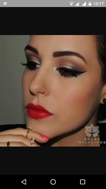 Maquiagem batom vermelho - 2