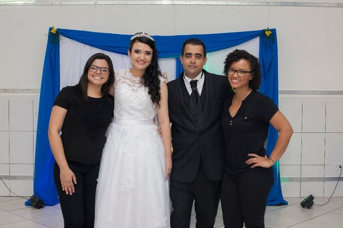 Cerimonialista Marcela Vitoriano do meu lado
