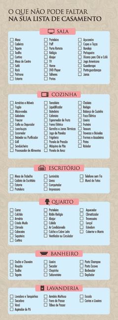 Lista de Casamento