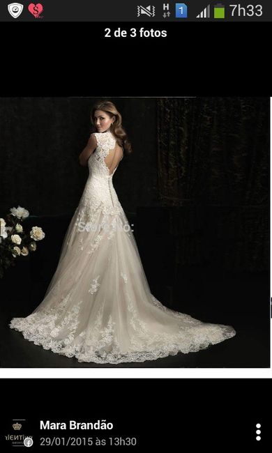 Quanto gastarão/gastaram com o vestido? - 1