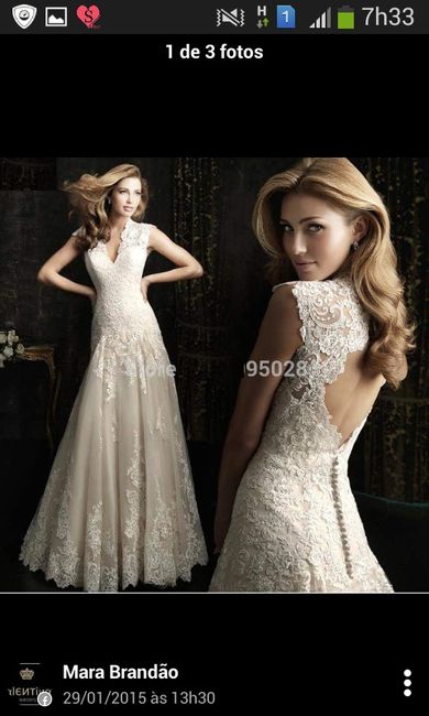 Aliexpress - meu vestido chegou!! - 1
