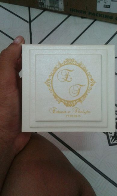 Caixinha para o "bem casado" chegaram *-* - 4