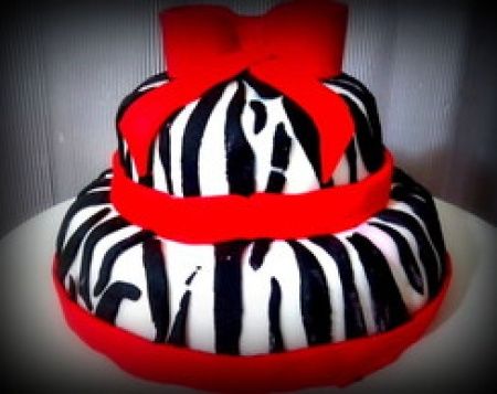 Inspiração Chá bolo zebra