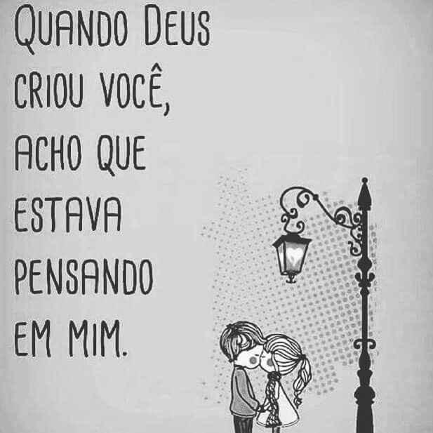 Quando deus te criou.... - 1