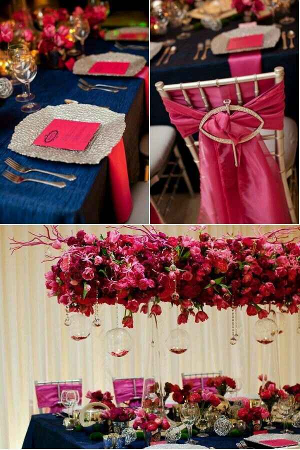 Casamento pink e azul marinho o que acham? - 7