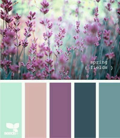 Inspiração - casamento lilás e azul - 1