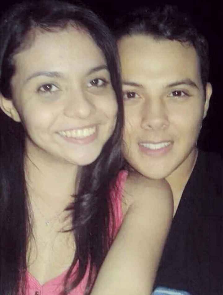 A primeira e a mais recente foto com seu amor - 1