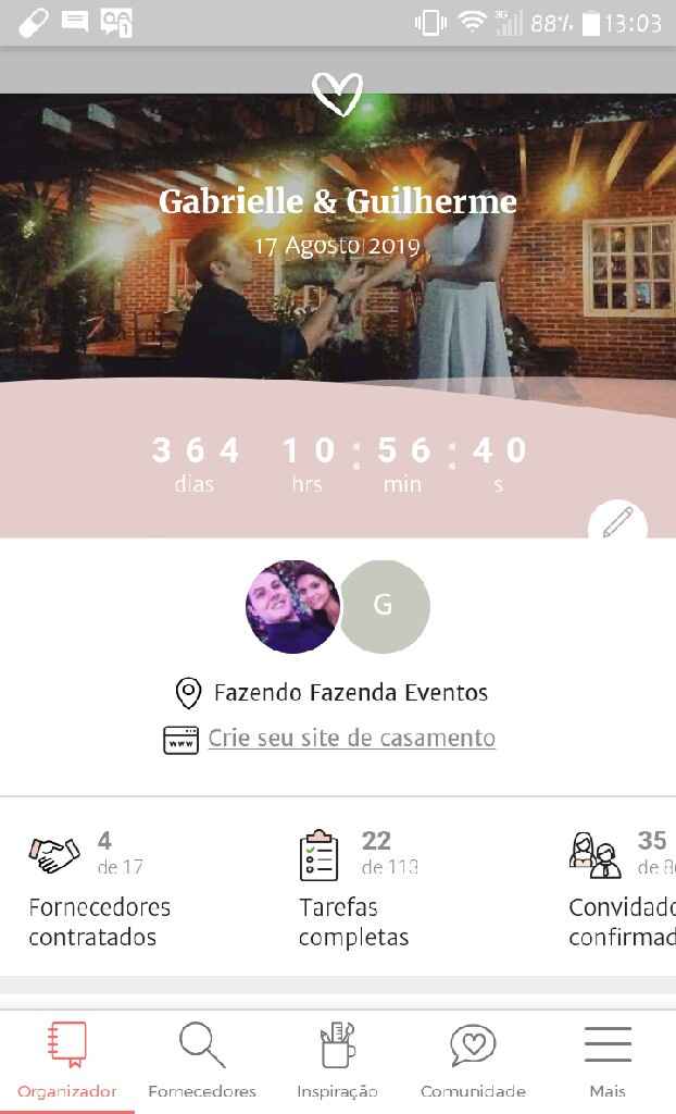 Falta exatamente um ano ! - 1
