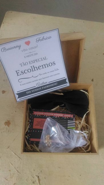 Mimos e pedido 