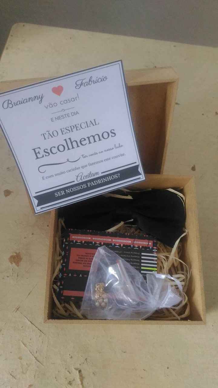 Mimos e pedido 