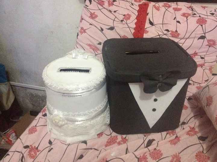 Caixinhas/acessórios dos noivos - 3